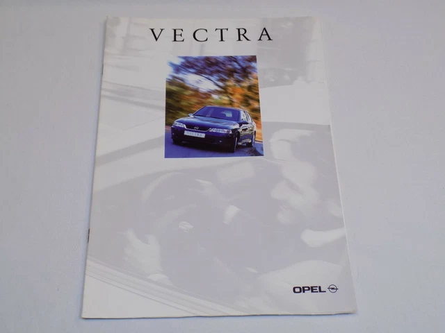 Opel Vectra Sedan 1999 Car Dealership Literature Sales Brochure Memorabilia GER