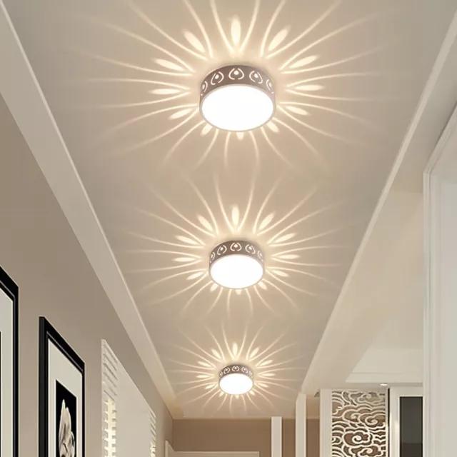 5W LED Ceiling Light Modern Chandelier Acrylic Living Room Aisle Hallway Lamp AU