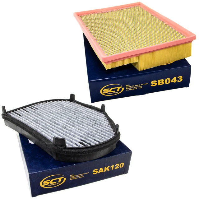 MAHLE / KNECHT Set Pacchetto Filtri Filtro Abitacolo LAK 362 Filtro