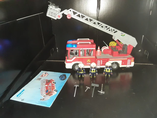 Playmobil Junior 71683 Camion de pompier avec échelle pivotante - Playmobil - Achat & prix