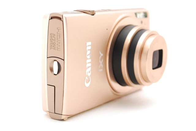 [NEAR MINT In Box ] Canon Digital Camera IXY 430F Gold 16MP 5x zoom From JAPAN 3