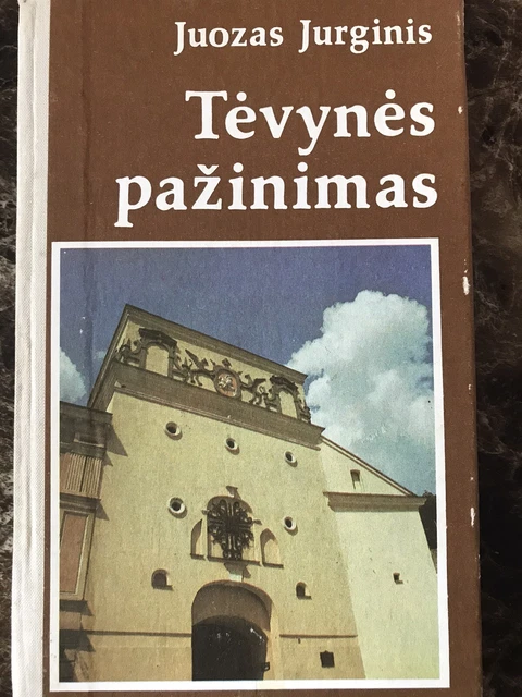 TEVYNES PAZINIMAS JUOZAS Jurginis livre lituanien lietuviskos knygos ...