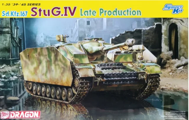 Maquette 1/35 Sd.Kfz.167 StuG.IV Char Allemand Seconde Guerre Mondiale Dragon