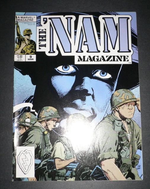 The Nam Magazine Vol.1 #9 Tom DeFalco Don Daley Marvel Comics Mar 1989 NM