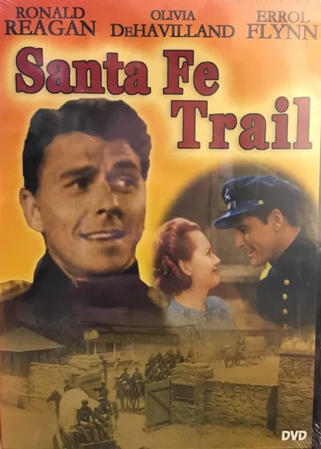 Sante Fe Trail [DVD, Slim case, New, Free Shipping ], Ronald Reagan