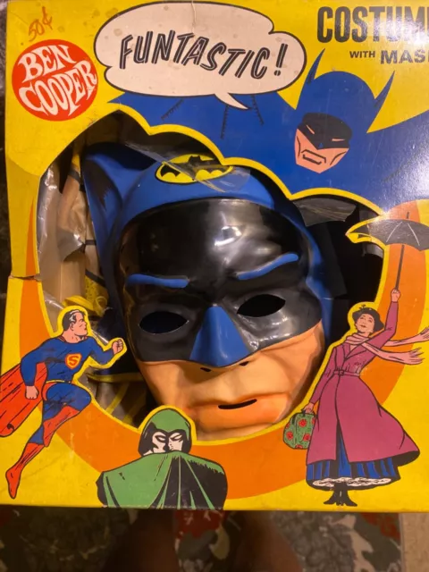 1960’s ben copper BATMAN halloween costume