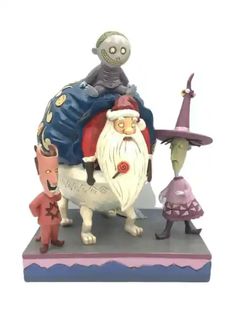 Disney Showcase Nightmare Before Christmas Figurine Jim Shore Multi-color Used