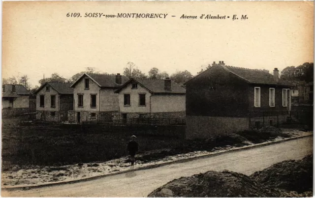 CPA SOISY-sous-MONTMORENCY - Avenue d'Alembert (107474)