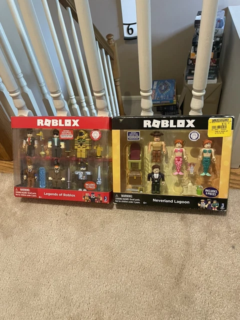 ROBLOX ACTION COLLECTION - LEGENDS OF ROBLOX Figure Pack + NEVERLAND ...