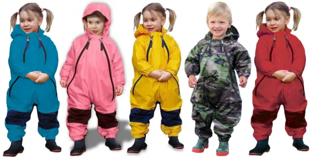 Tuffo Muddy Buddy Waterproof Coveralls Rain Suit Jacket Coat 12 mo to 5T - C150