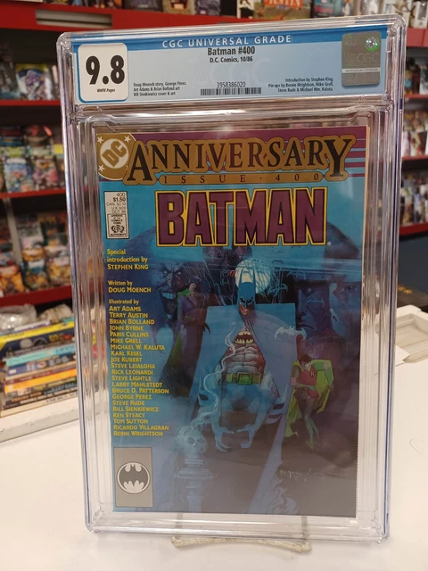 BATMAN #400 (DC Comics, 1986) CGC Graded 9.8  ~ White Pages