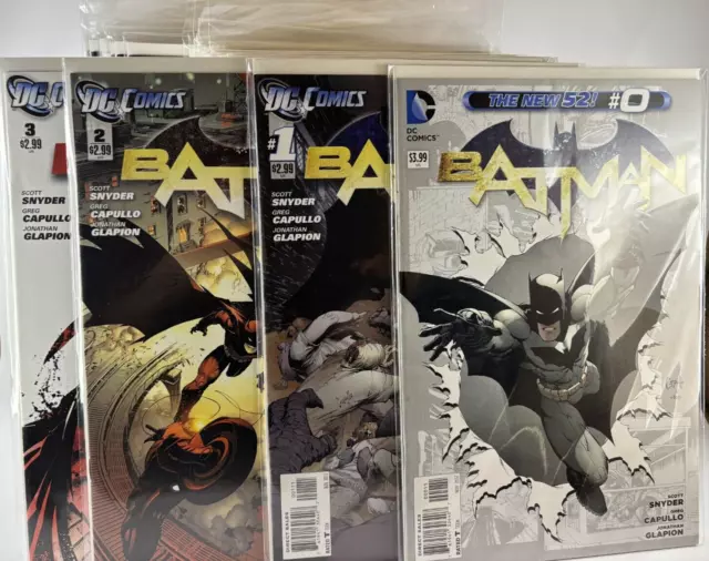 Batman #1-52 DC New 52 Full Run Feat #0, 4 Annuals, 23.1-23.4, FE Scott Snyder