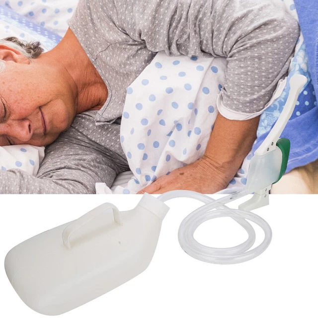 FEMALE ELDERLY INCONTINENCE Urine Collection Funnel Pot Urination