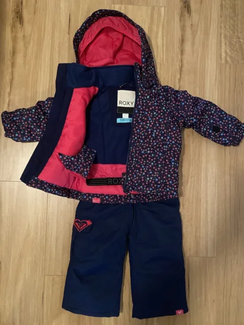 Toddler/Kids Roxy Snow Suit Girls Size 2 NWT