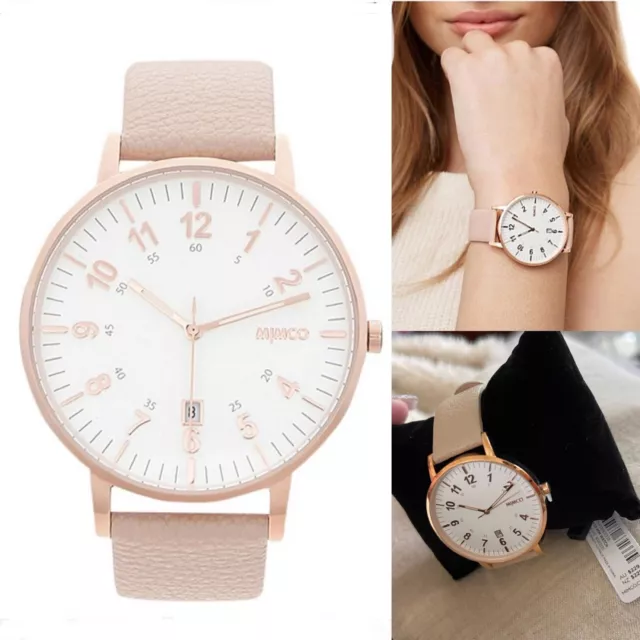 💜💜💜 Mimco New Miss Mim $229 Rose Gold TimePeace Watch + Box