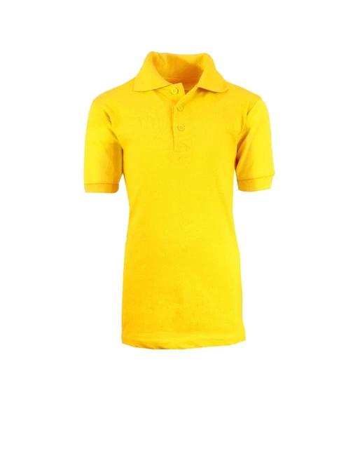 DDI 2290307 A+ School Uniform Polo Shirt - Gold  XL Case of 36