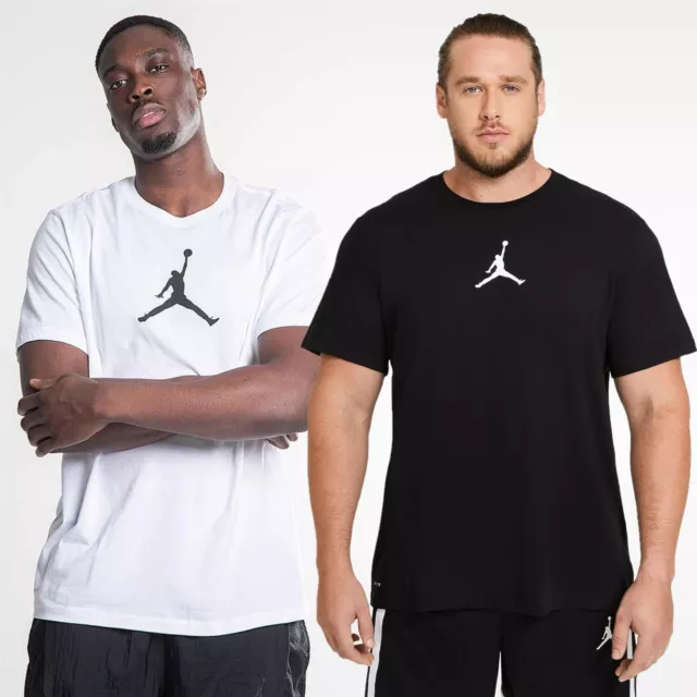 Nike Mens Air Jordan Jumpman T Shirt Sportswear Classic Logo Crew Neck Tee