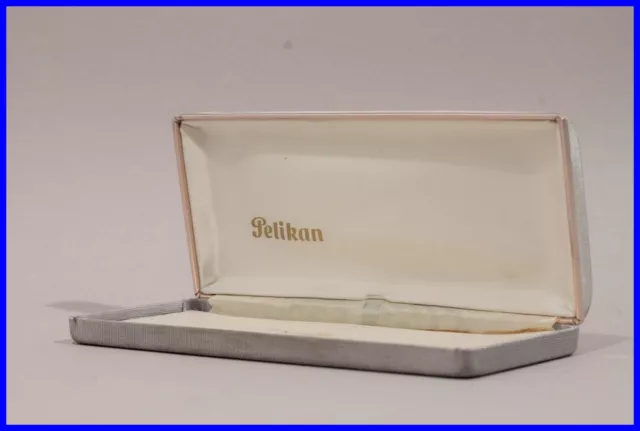 Vintage 1960er PELIKAN Hartschale BOX für Füllerfederhalter oder Bleistifte