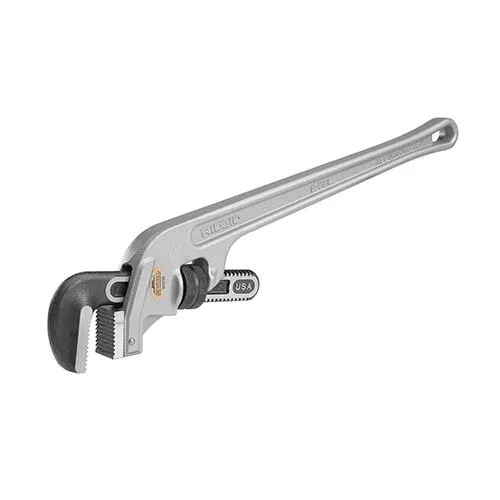 RIDGID E-924 (90127) 24" Aluminum End Pipe Wrench, 3" Pipe Capacity