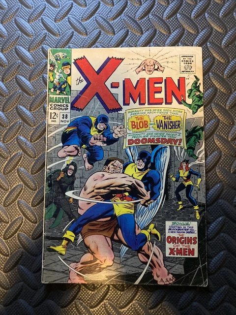 Marvel Comics - Uncanny X-Men, Vol. 1 #38 (November, 1967) Newsstand Edition