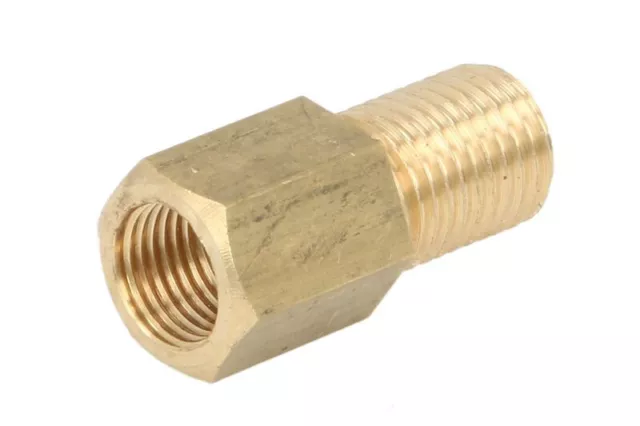 Brake Line Pipe Brass M10x1 Female to 7/16”x20UNF Male Fitting Connector Coupler