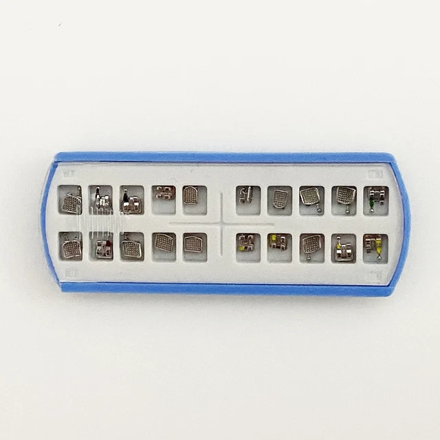 20pcs/Pack Dental Orthodontic Brackets Braces Roth Bracket 022 345 with Hooks
