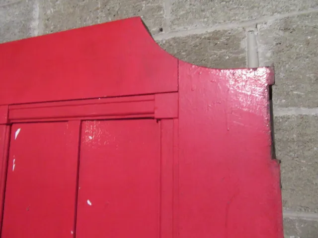 ANTIQUE OAK DOUBLE ENTRANCE FRENCH DOORS  ~ 67 x 89 ~  SET 1 OF 3  ~ SALVAGE 3