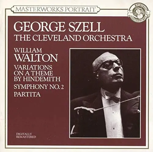 Walton: Variations On A Theme By Hindemith, Symphony No.2, Partita -  CD V6VG