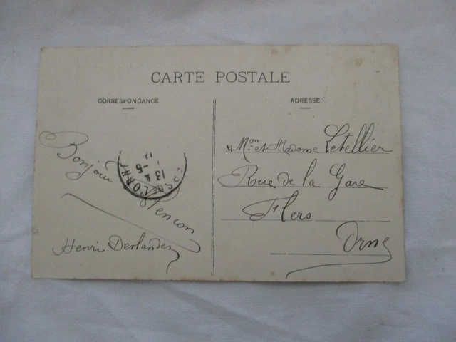 Cpa Orne 61 La Sarthe Et Le Pont New 2
