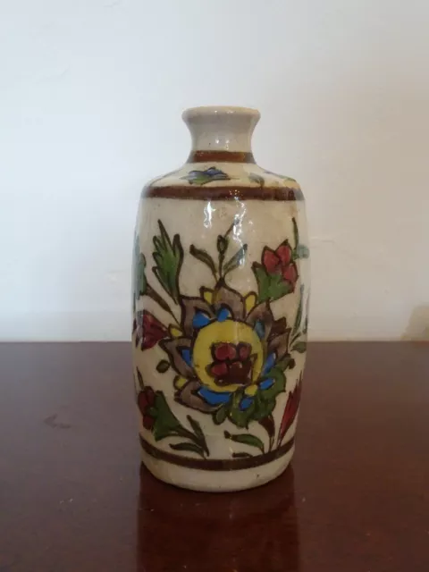 Ancien vase céramique Iznik kadjar Ottoman Perse