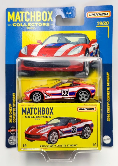 Miniature Matchbox 1/43 – Chevrolet Corvette C2 Stingray 1967 – Bleue