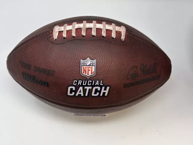 Game Prepped 2022 Authentic NFL Game Ball Wilson The Duke Crucial Catch Football