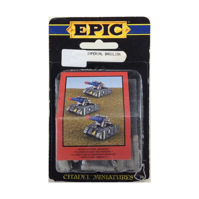 Games Workshop Epic 40k Imperial Guard Basilisk Pack New Games Workshop Epic 40k Imperial Guard Basilisk Pack New