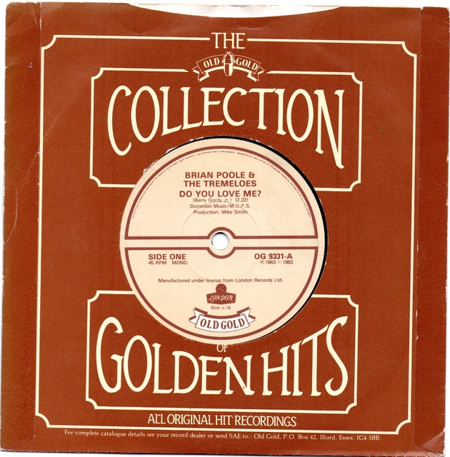 Do You Love Me / Someone Someone - Brian Poole & Tremeloes  Jukebox Double Sider