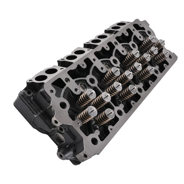 Cylinder Head with Valves for Ford F250 F350 F450 F550 Super Duty 6.4L 391Cu V8
