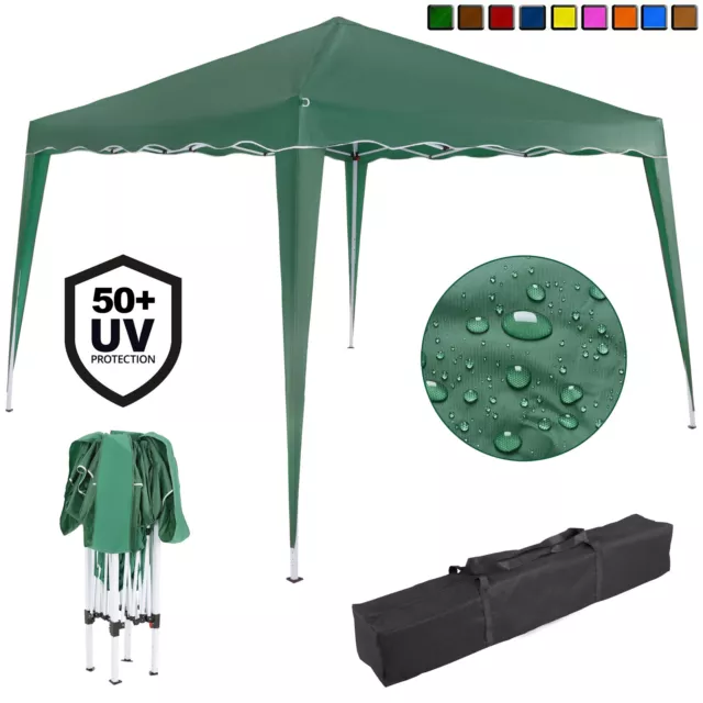 Pavillon Faltpavillon Gartenzelt 3x3m UV-Schutz 50+ Pop-Up Zelt Partyzelt Fest