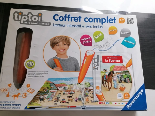 Tiptoi - Coffret complet - Lecteur interactif + Je découvre les Dinosaures
