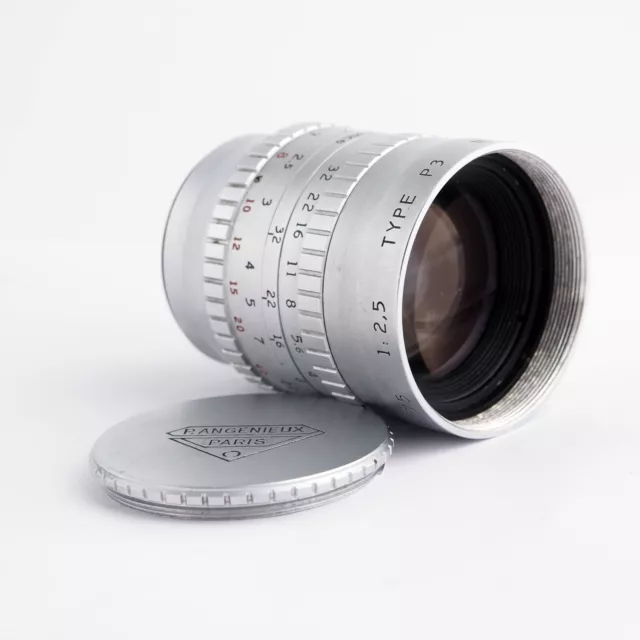 P. Angenieux Type P3 75 mm f/2.5 C mount lens for 16 mm frame