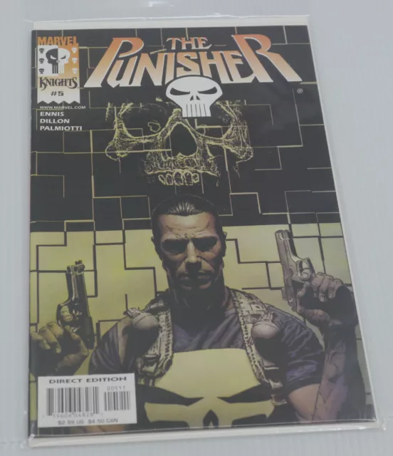 Punisher Comic Book Lot, Marvel Knights 2000, Issues No. 5, 8 & 9, Garth Ennis