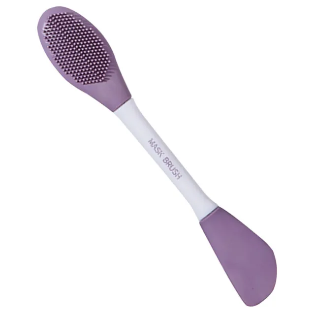 Facial Mask Applicator Double-headed Silicone Brush Deep Cleansing Tool