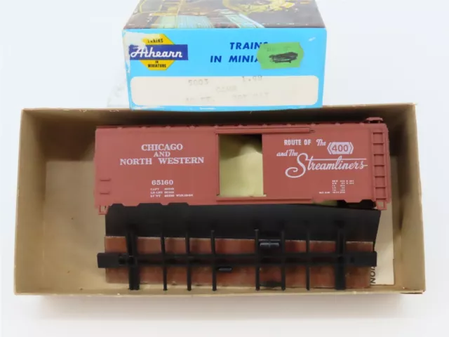 HO Scale Athearn 5003 CNW Chicago & North Western 40' Box Car #65160 Kit