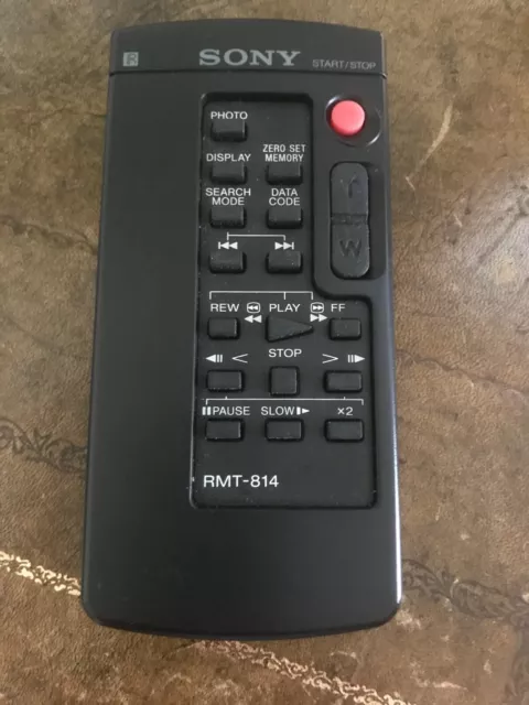 Genuine Sony RMT-814 Remote Control for Handycam Camcorder