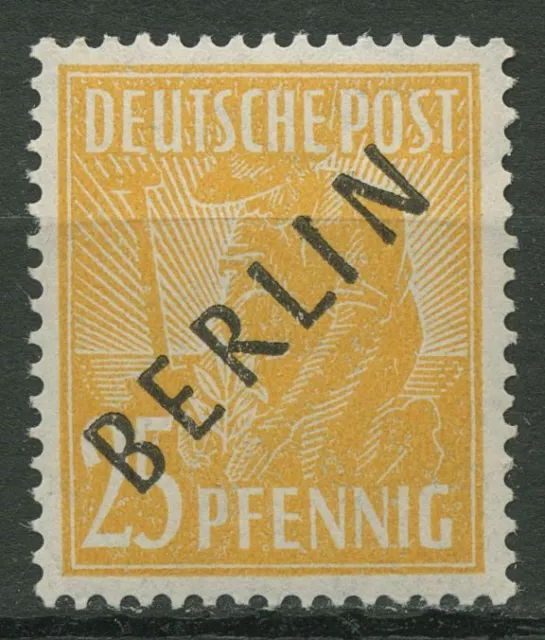 Berlin 1948 Schwarzaufdruck 10 postfrisch