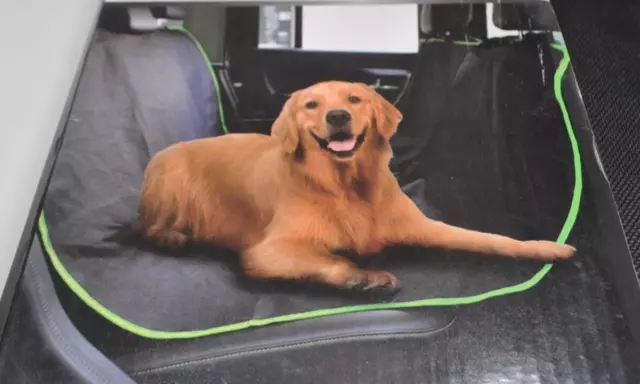 OBO Dog Hammock Car Back Seat Cover for Pets 55" x 57" Universal Black New NIB