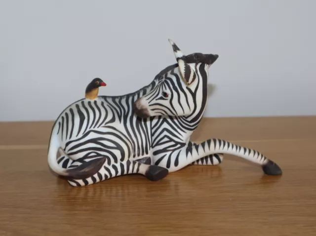 Franklin Mint - Happy Landing Zebra  - (G5049)