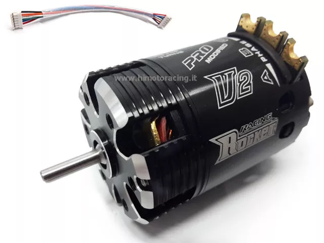 Motore Rocket Brushless Sensored Pro Modified 540 4.5T Sensori  1/10 Himoto