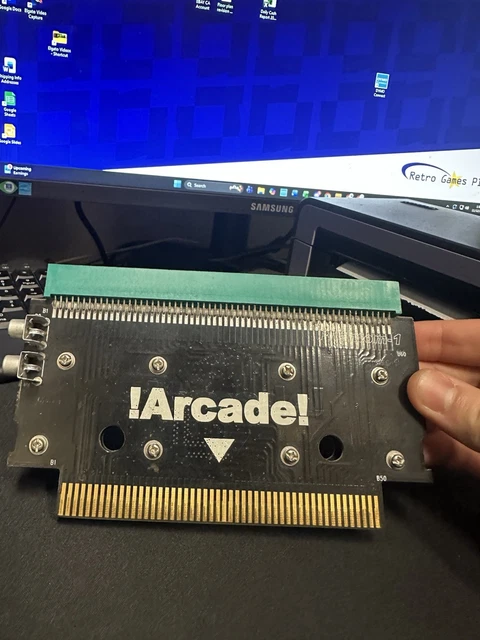PHANTOM-1 MVS TO AES Converter for NEOGEO Tested Ultra Rare Arcade