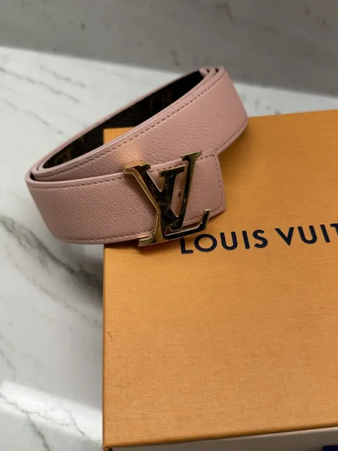 Louis Vuitton Louis Vuitton Ceinture LV Cut 30mm - Reversible White