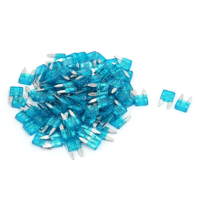 98pièces de rechange de voiture bleue Camions automatique SUV Fusibles  FUSI
