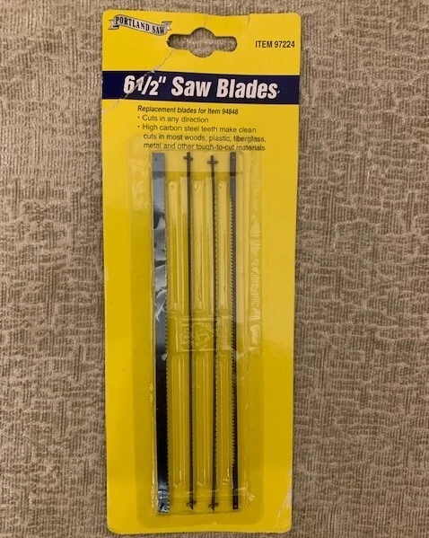 Saw blade- 6.5" Saw blades